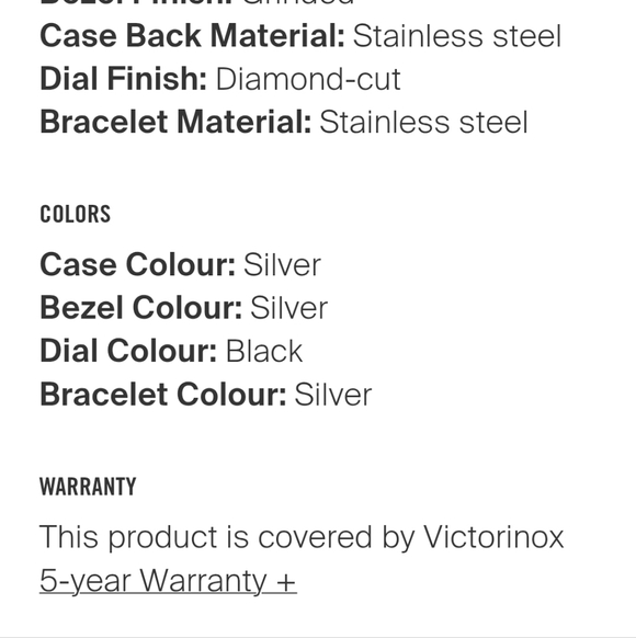 Victorinox Air Boss Mechanical Silver and Black Men's Watch - Picture 11 of 12